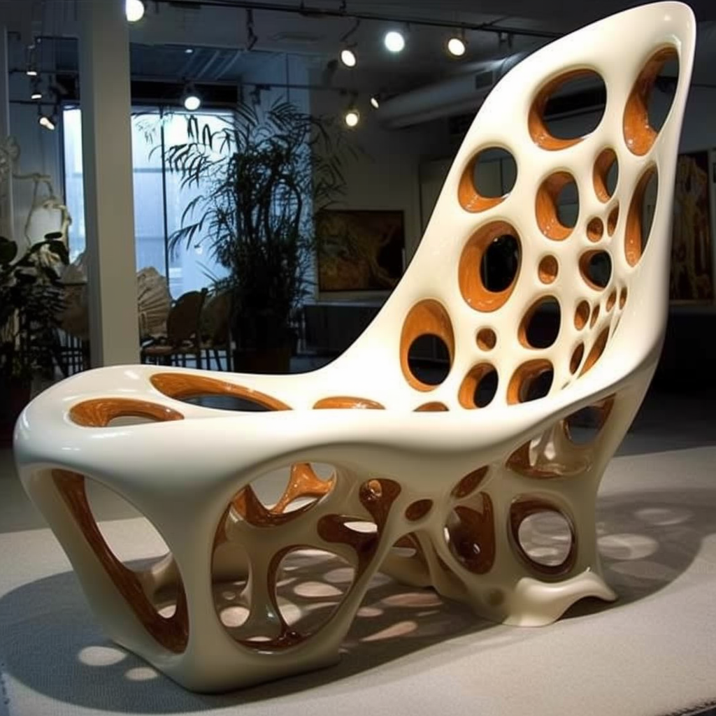 Biomorphic chair concept