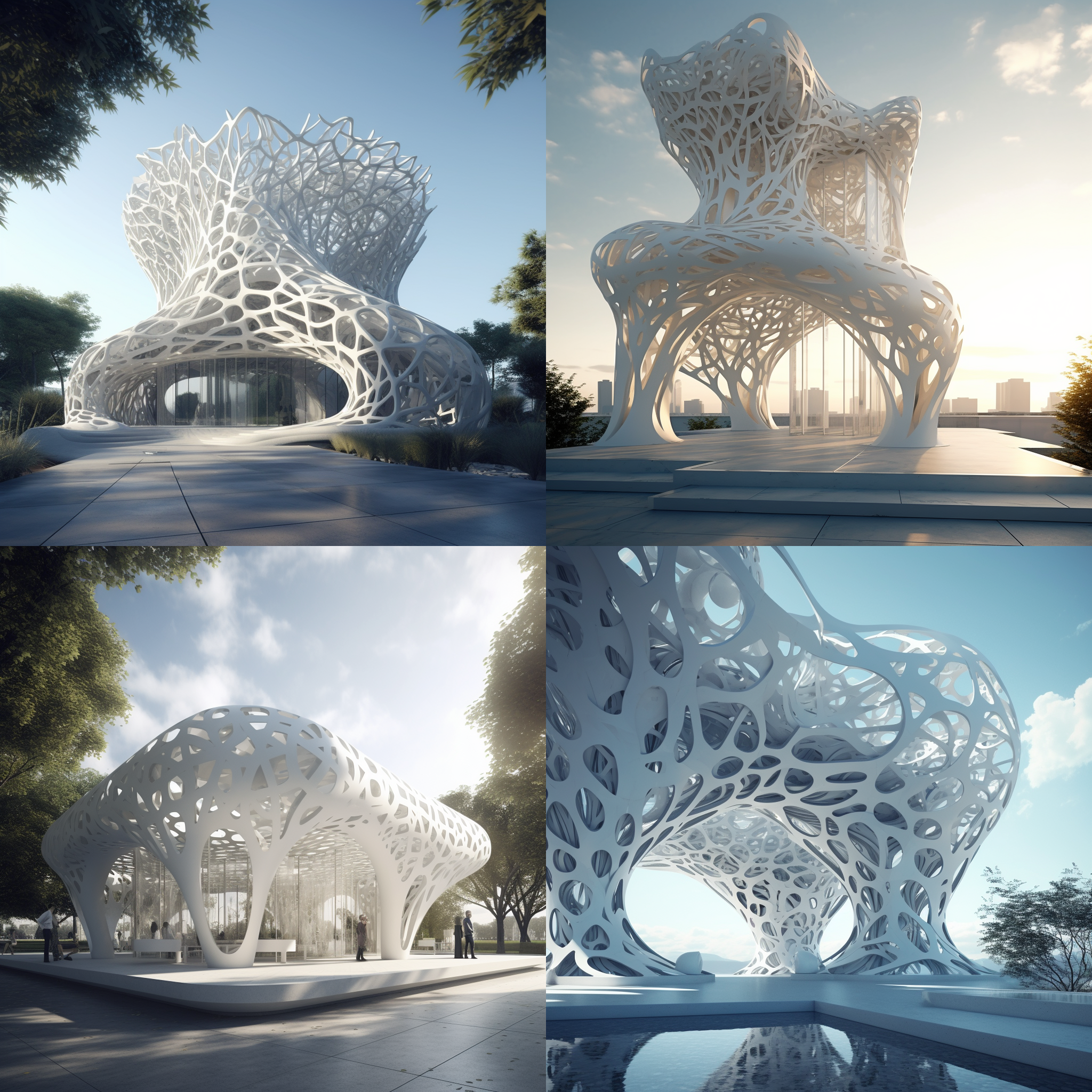 Biomorphic architecture concepts